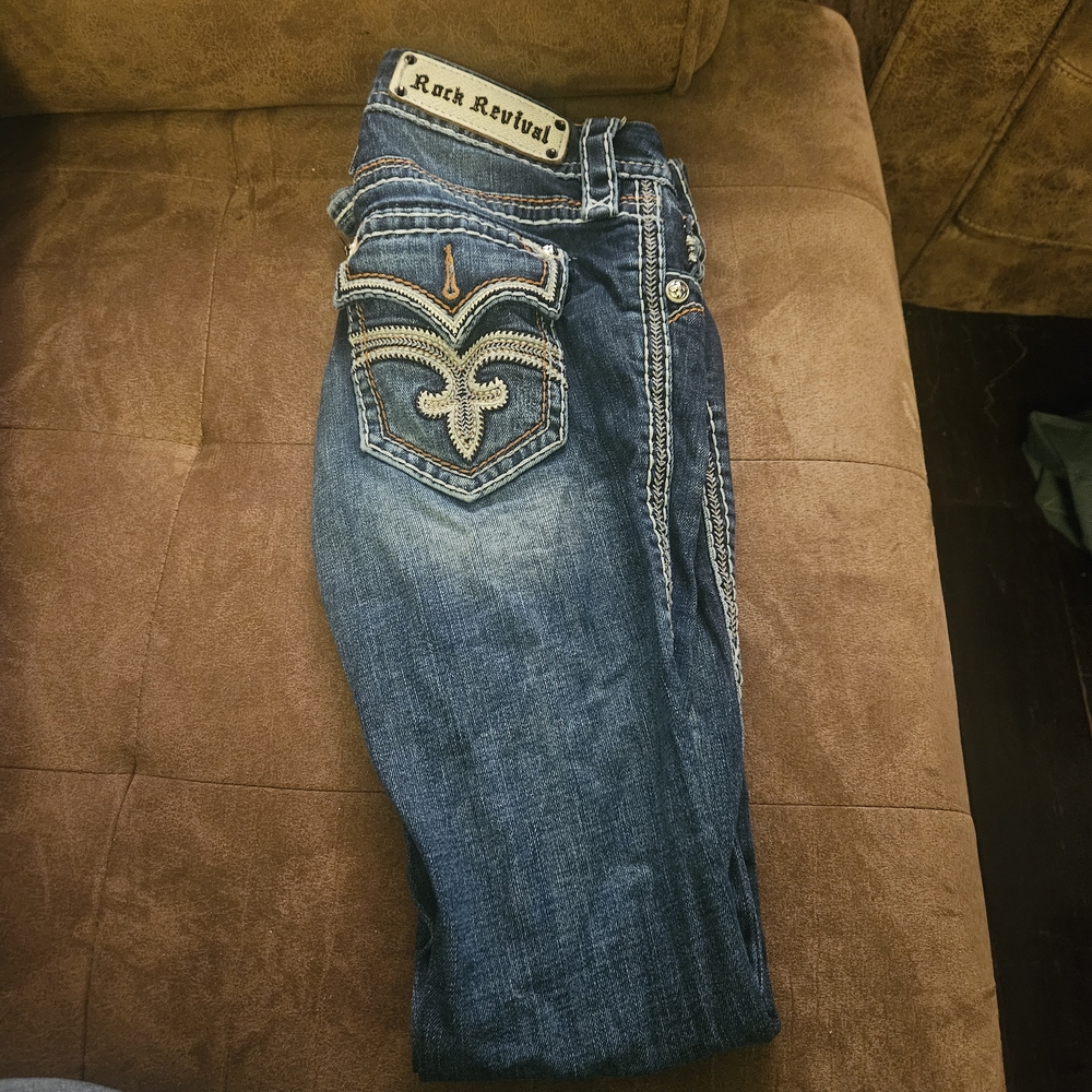 Rock Revival Blue Men's Jeans